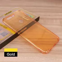 Чехол бампер для Huawei P20 Lite Mofi Slim TPU Gold (Золотой)