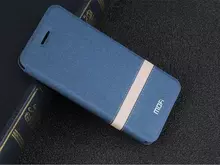 Чехол книжка для OnePlus 7 Pro Mofi Vintage Blue (Синий)