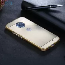 Чехол бампер для Motorola Moto G6 Anomaly Aluminium Gold (Золотой)