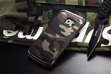 Чехол бампер для Samsung Galaxy S8 Plus G955F NX Case Camouflage Brown (Коричневый)