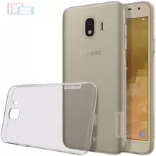 Чехол бампер для Samsung Galaxy J4 2018 J400F Nillkin TPU Nature Gray (Серый)