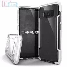 Чехол бампер для Samsung Galaxy S8 Plus G955F X-Doria Defense Clear White (Белый)