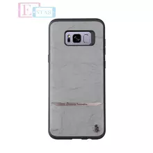 Чехол бампер для Samsung Galaxy S8 Plus G955F Nillkin Mercier Gray (Серый)