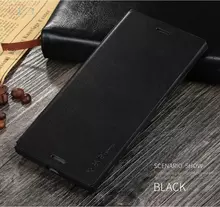 Чехол книжка для Sony Xperia 10 X-Level Leather Book Black (Черный)