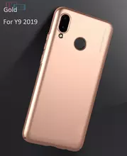 Чехол бампер для Huawei Y9 2019 X-level Matte Gold (Золотой)