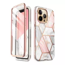 Чехол бампер для iPhone 13 Pro i-Blason Cosmo Marble Pink (Мрамор Розовый) 843439114197