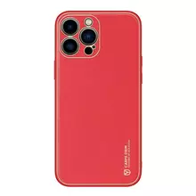 Чехол бампер для iPhone 13 Pro Max Dux Ducis Yolo Red (Красный)