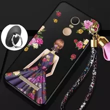Чехол бампер для Xiaomi Redmi 5A Anomaly Boom Black / Girl in Purple Dress (Черный / Девушка в Пурпурном)