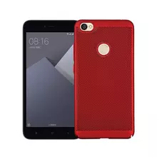 Ультратонкий чехол бампер для Xiaomi Redmi 5A Anomaly Air Red (Красный)