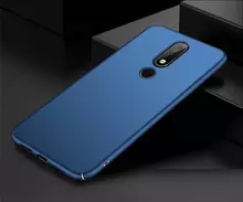 Ультратонкий чехол бампер для Xiaomi Pocophone F1 Anomaly Matte Blue (Синий)