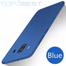 Ультратонкий чехол бампер для Huawei Mate 10 Anomaly Matte Blue (Синий)