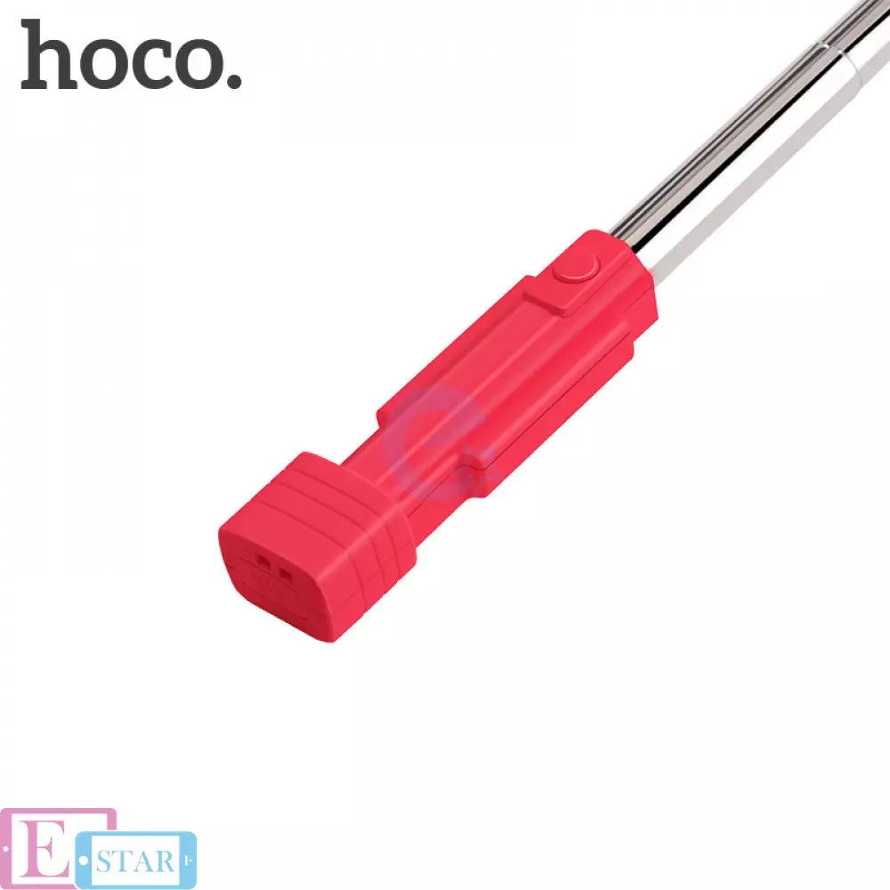 Монопод для селфи Hoco K3A Beauty Lightning Interface Red (Красный)