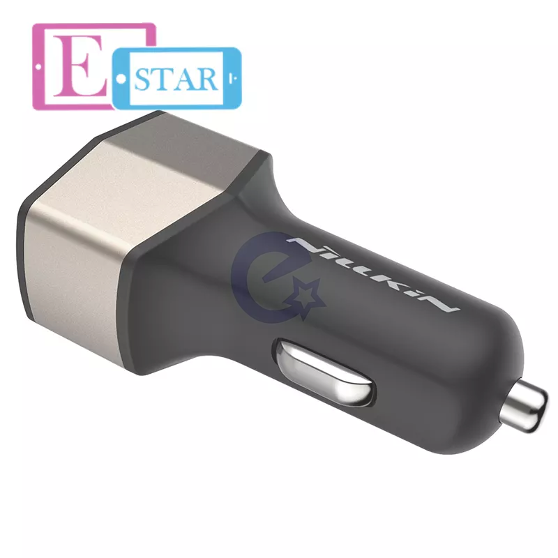 Автомобильная зарядка от прикуривателя Nillkin Celerity Car Charger USB+TYPE-C 3.0 для Samsung, Apple, Hyawei, Asus, HTC, Meizu Gold (Золотой)