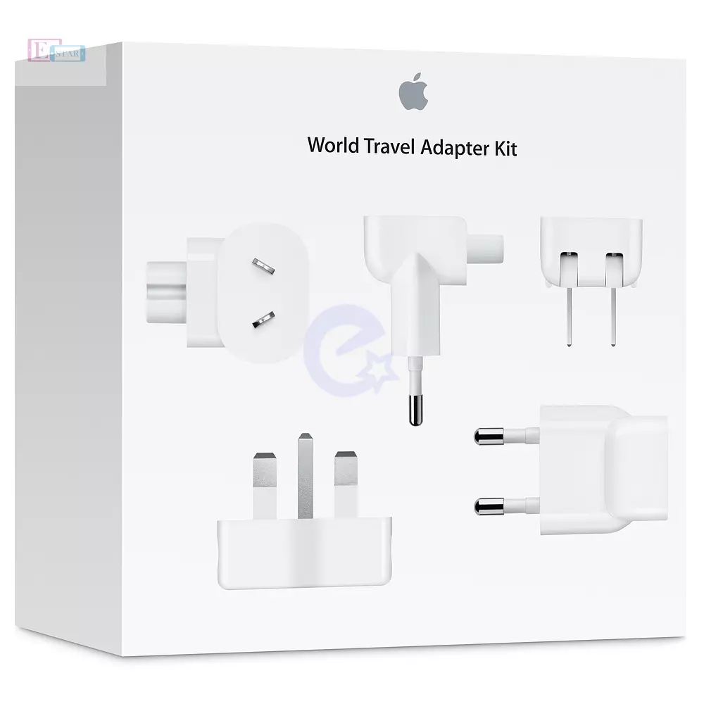 Набор оригинальных сетевых зарядок Apple World Travel Adapter Kit White (Белый)