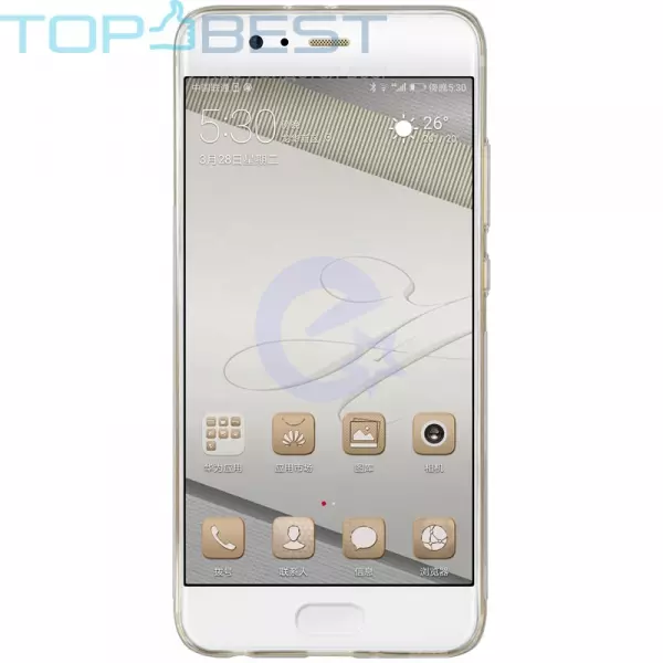 Чехол бампер Nillkin TPU Nature для Huawei P10 Plus Transparent (Прозрачный)