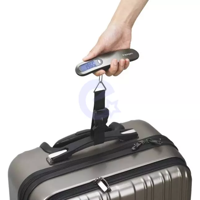Цифровые весы Spigen Luggage Scale E500 Black (Черный)