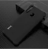 Противоударный чехол бампер для Samsung Galaxy A20s Imak Shock Matte Black (Матовый Черный) 
