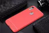 Чехол бампер для Huawei Honor 8A Prime iPaky Carbon Fiber Red (Красный) 