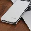 Чехол книжка для Xiaomi Redmi Note 9 4G Mofi Crystal Silver (Серебристый) 