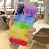 Чехол бампер для Samsung Galaxy S10 Lite Anomaly Rainbow Colorful (Красочный)