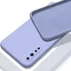 Чехол бампер для OnePlus Nord Anomaly Silicone (с микрофиброй) Light Purple (Светло Пурпурный) 