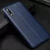 Чехол бампер для Samsung Galaxy A02 Anomaly Leather Fit Blue (Синий)