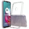 Чехол бампер для Motorola Moto G10 Anomaly Fusion Transparent (Прозрачный) 