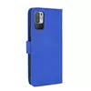 Чехол книжка для Xiaomi Poco M3 Pro Anomaly Leather Book Blue (Синий) 