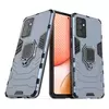 Чехол бампер для Samsung Galaxy A72 Anomaly Defender S Navy Blue (Темно Синий)