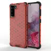 Чехол бампер для Samsung Galaxy S21 Anomaly Plasma Red (Красный)