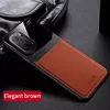 Чехол бампер для Xiaomi Poco F3 Anomaly Plexiglass Brown (Коричневый)