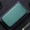 Чехол книжка для Vivo X50 Anomaly Carbon Book Green (Зеленый)