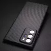 Чехол бампер для Samsung Galaxy Note 20 Ultra Anomaly Carbon Plaid (Закрытый модуль камеры) Black (Черный)