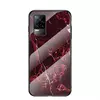 Чехол бампер для Vivo V21 Anomaly Cosmo Maroon (Бордовый)