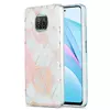 Чехол бампер для Xiaomi Mi 10T Lite Anomaly Marble Plating Pink Marble (Розовый Мрамор)