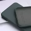 Чехол бампер для Xiaomi Redmi Note 10 Pro Anomaly Silicone Dark Green (Темно Зеленый)
