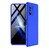Чехол бампер GKK Dual Armor для Xiaomi Poco F3 Blue (Синий)