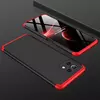 Чехол бампер для Xiaomi Mi 11 Lite GKK Dual Armor Black/Red (Черный/Красный)