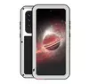 Чехол бампер для Samsung Galaxy A72 Love Mei PowerFull Silver (Серебристый)