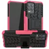 Противоударный чехол бампер для Realme 8 Pro Nevellya Case (встроенная подставка) Pink (Розовый) 