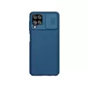 Чехол бампер для Samsung Galaxy A22 Nillkin CamShield Blue (Синий)