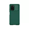 Чехол бампер для Xiaomi Poco F3 Nillkin CamShield Pro Deep Green (Темно Зеленый)