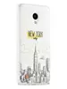 Чехол бампер для Meizu M5 Note Anomaly 3D Grafity New York (Нью-Йорк) 