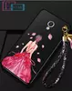 Чехол бампер для LG G6 H870DS Anomaly Boom Red / Girl in Pink Dress (Красный / Девушка в Розовом) 