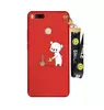 Чехол бампер для Meizu MX6 Anomaly Boom Red / Bear (Красный / Медведь) 