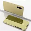 Чехол книжка для OnePlus Nord Anomaly Clear View Gold (Золотой)