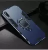Чехол бампер для Samsung Galaxy M10 Anomaly Defender S (с кольцом-держателем) Dark Blue (Темно Синий) 