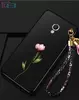 Чехол бампер для Meizu M5 Anomaly Flowers Boom Black Flower (Черный Букет)