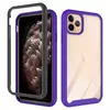 Чехол бампер для iPhone 11 Pro Anomaly Hybrid 360 Purple&Black (Фиолетовый&Черный)