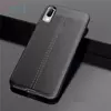 Чехол бампер для Huawei Y6 2019 Anomaly Leather Fit Black (Черный)
